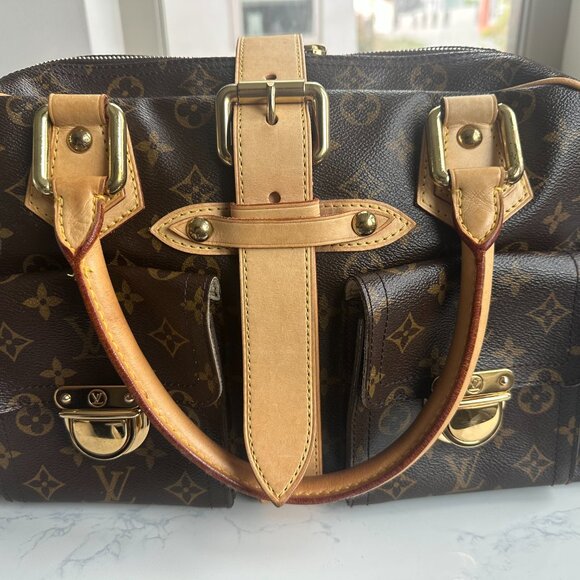 Authentic Louis Vuitton Vintage Manhattan GM Bag - Picture 8 of 12